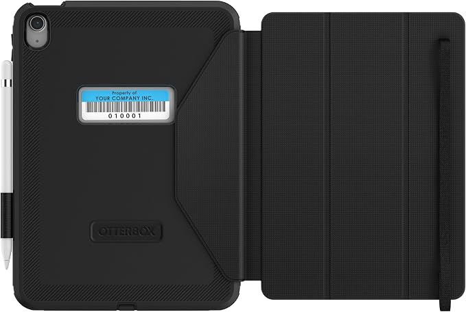 OtterBox Defender Series for Business W/Folio for iPad 10th Gen (ONLY) - Black (Non-Retail Packaging)