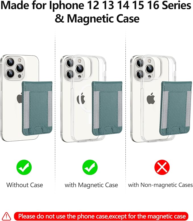 ExtreLife 2-in-1 Magsafe Wallet Adjustable Stand Open ID Window Magnetic Wallet for iPhone 17/16/15/14 Pro Max/14 Pro/14 Plus/13/12 Series 9 Cards Holder Vegan Leather Black