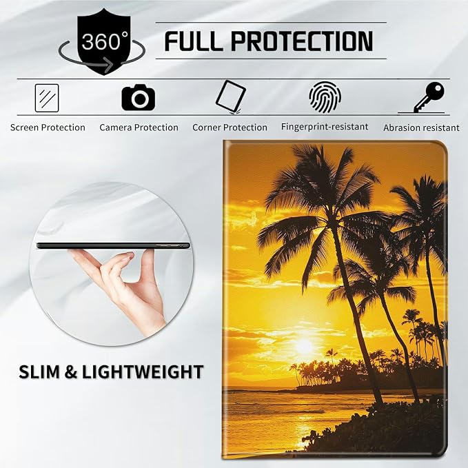 Case for All-New Kindle Paperwhite 12th Generation 7 inch 2024 &amp Kindle Colorsoft Signature Edition 2024 Lightweight Protective PU Leather Smart Stand Cover with Auto Wake Sleep - a Beautiful Gala