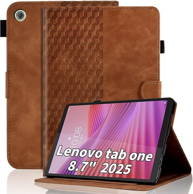 Case for Lenovo Tab M11/Tab K11 LTE 11 2024 Cover (Model:TB330FU) Magnetic PU Leather Folio Adjustable Stand Case Foldable Card Holder Multi-Angle Lenovo Tab M11Black