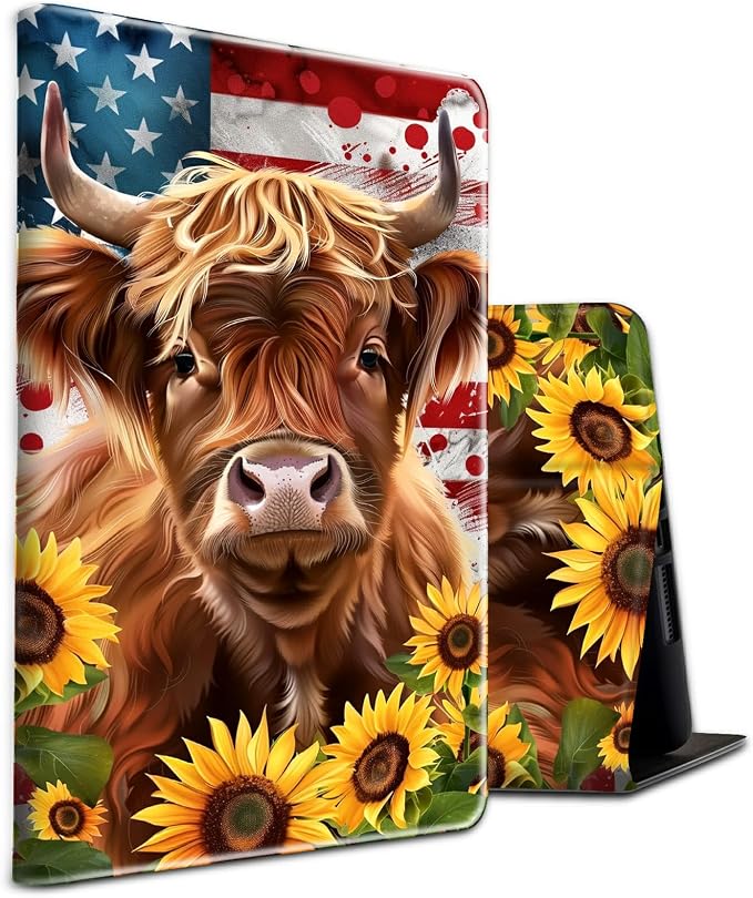 for 10.1 Amazon Fire HD 10 Tablet (13th Generation 2023 Release)PU Leather Multi-Angle Anti Slide Stand Cases with Auto Wake/SleepAnimals Dog Paws Galaxy