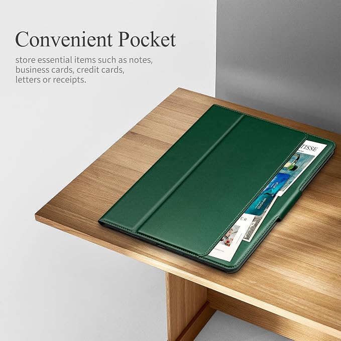 auaua Case for iPad (A16) 11th/10th Generation | with Pencil Holder Pocket Typing Angle Muti-Stand Magnetic Closure Auto Sleep/Wake