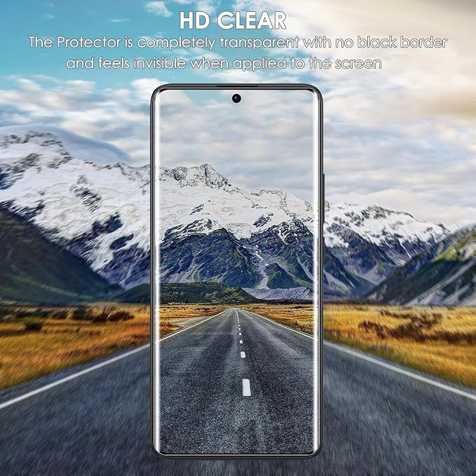 Screen Protector for Redmi Note 13 Pro Plus 5G Tempered Glass UV Set [3 Pack] 9H Hardness Scratch Resistant Edge to Edge Protection Touch Sensitive