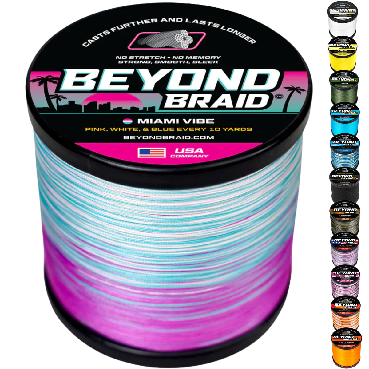 Beyond Braid Miami Vibe 500 Yards 20LB
