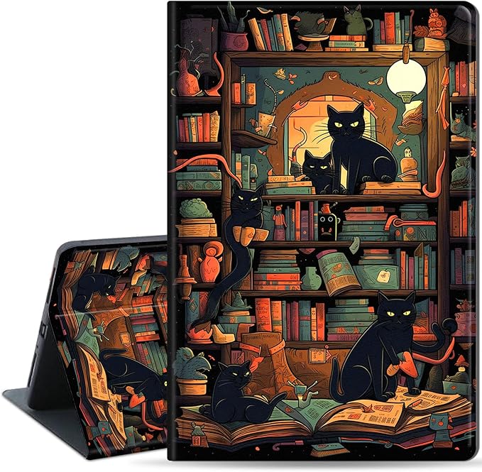 Case for iPad Air 11-inch (M4 2026 / M3 2025 / M2 2024) iPad Air 5th/4th Gen (2022/2020) 10.9 Slim PU Leather Folio Stand &amp Auto Sleep/Wake Protective Smart Cover Tree Fluorescent