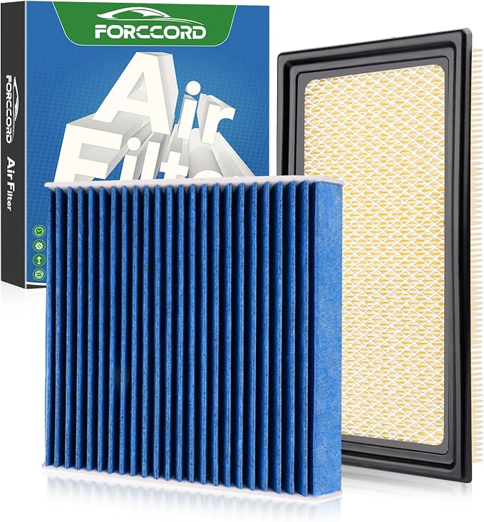 Cabin & Engine Air Filter Fit for Explorer 11-19, Flex 10-19, Fusion 10-12