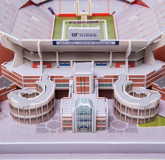 NCAA Paper Model Puzzle KitTeam College Football Stadium