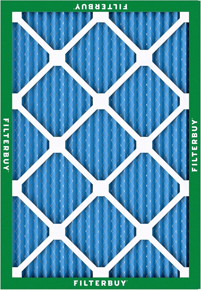 Filterbuy 28x30x1 Air Filter MERV 13 Optimal Smoke & Allergy Defense,