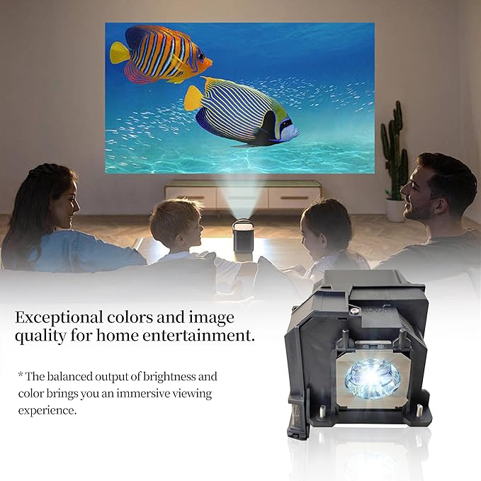 SORNEICDR EL PLP91 Replacement Projector Lamp Bulb Compatible with Epson BrightLink 695Wi EB-695Wi EB-685W EB-685WS 685Wi PowerLite 680 685W 685Wi EB-680 EB-680S Projectors