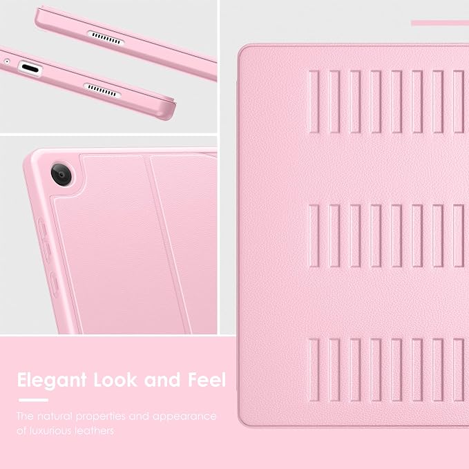 Case for Samsung Galaxy Tab A11+ Plus 11 inch 2026 Model (SM-X230/X236)Multiple Angles Stand CoverSoft BackPencil Holderand Auto Sleep/WakeBlack
