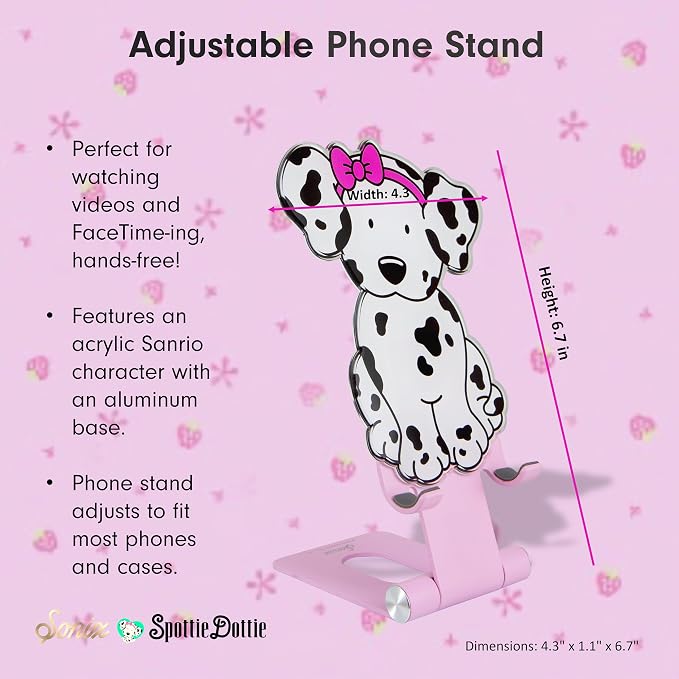 Sonix x Sanrio Character Phone Stand | Adjustable Cell Phone Holder Desk Stand Dock | Badtz Maru