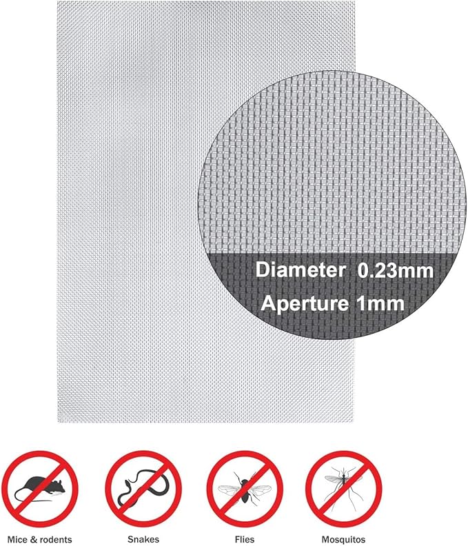 Stainless Steel Woven Wire Mesh, 304 Stainless Steel Insect Screen Mesh