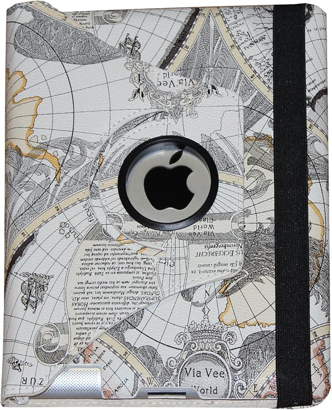 Case for iPad mini 4 Rotating Stand Smart Cover Magnetic Auto Wake Up/Sleep for iPad mini 4 4th A1538 A1550 MK6K2LL/A MK6L2LL/A MK872LL/A MK882LL/A MK9P2LL/A MK9Q2LL/A (Black)