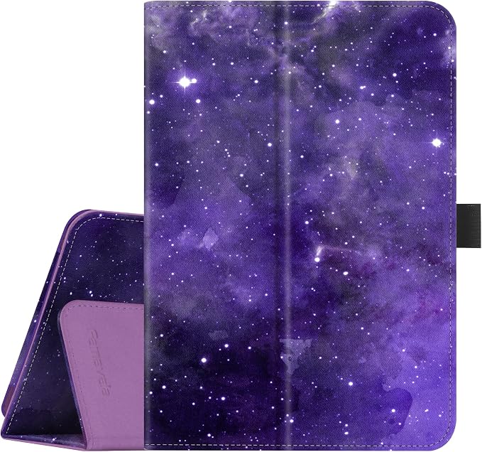 Folio Case Cover for 7-Inch Fire 7 Tablet (12th Generation 2022 Release) Not Fit for Previous 7th/9th Genration (Blugaxy)