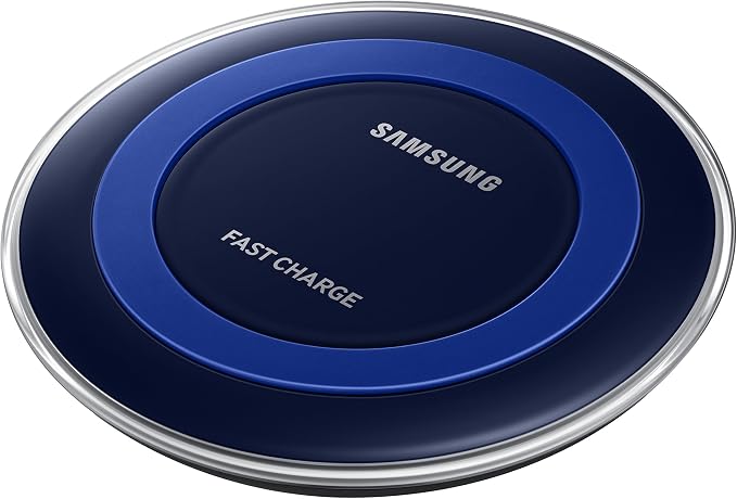 SAMSUNG Qi Certified Fast Charge Wireless Charger Pad (Special Edition) - US Version - Black/Blue