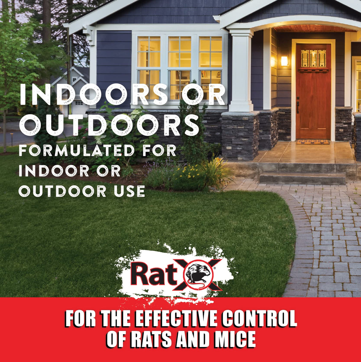 EcoClear Products 620100-6D RatX All-Natural All Species Rat Mouse, 8 oz. Bag