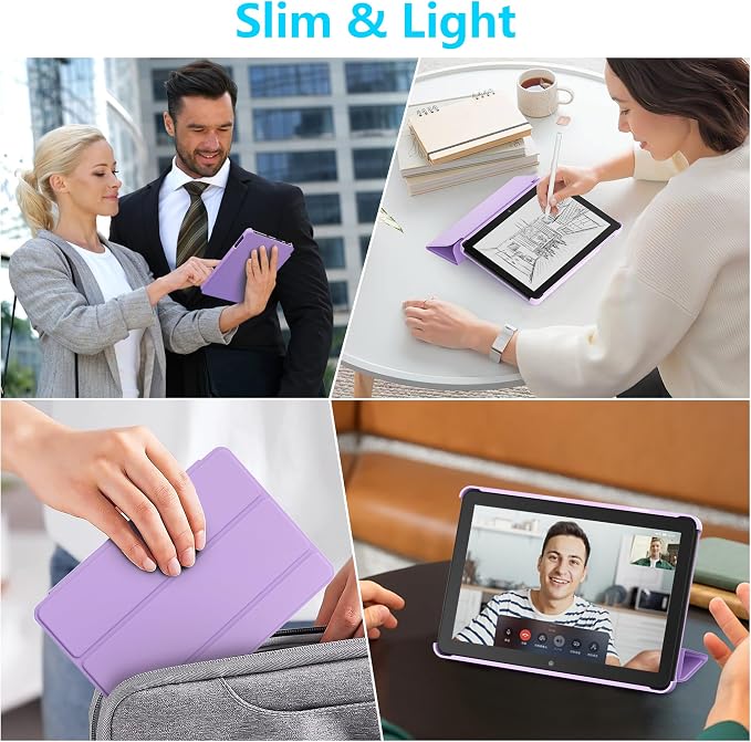 Case for 8in Tablet Light Purple