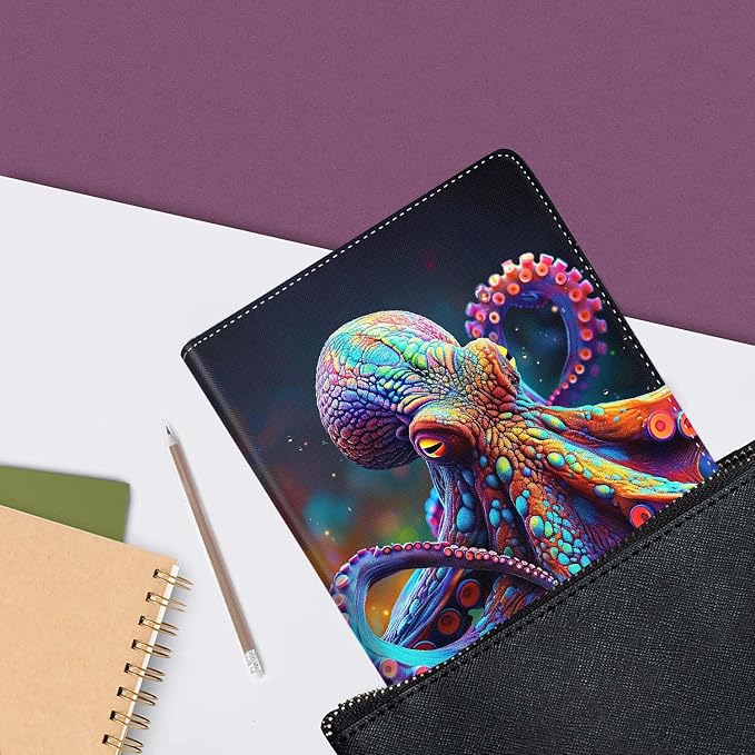Case for iPad (A16) 11th Generation 11 Inch (2025) iPad 10th Generation 10.9 Inch (2022)，Slim Fit Foldable Standing Cover Case with Auto Sleep/Wake ，Moth Moon