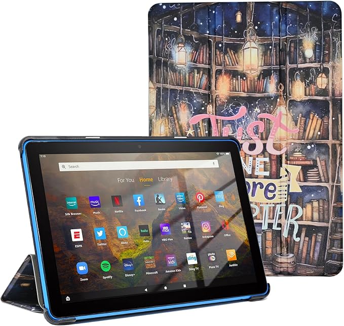 Case for Fire HD 10 Tablet (13th Generation 2023 Release) - America 250 Merchandise Lightweight PU Leather Hard Shell Stand Cover with Auto Wake/Sleep