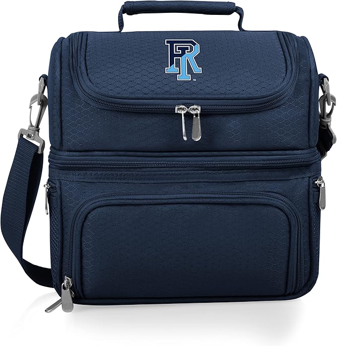 PICNIC TIME NCAA Nebraska Cornhuskers Pranzo Lunch Bag - Insulated Lunch Box with Picnic Set - Lunch Cooler Bag