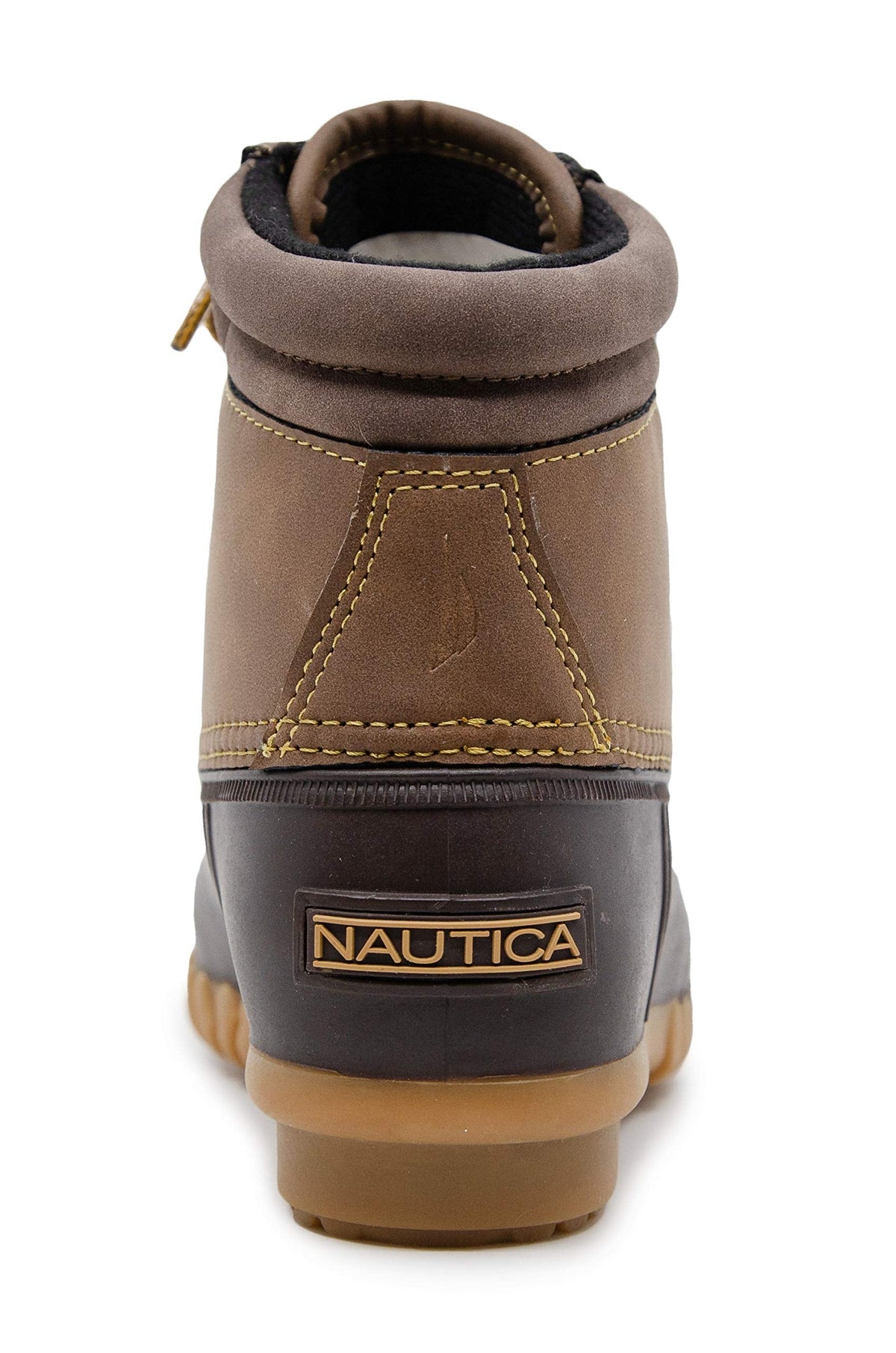 Nautica Boys Waterproof Duck Boot Winter Shoe Big Kid-Little Kid-Toddler-Channing Toddler-Brown Size-5
