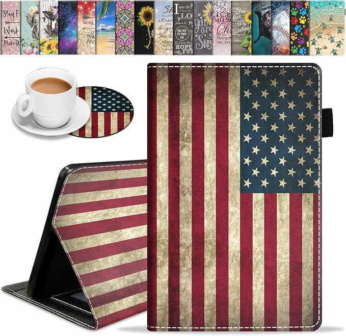 Case for Amazon Fire HD 10 Tablet (9th/7th Gen 2019/2017 Release) Premium PU Leather Cover with Auto Sleep Wake Feature Folio Case for Fire 10.1 Tablet Bible Verse Jeremiah 29:11