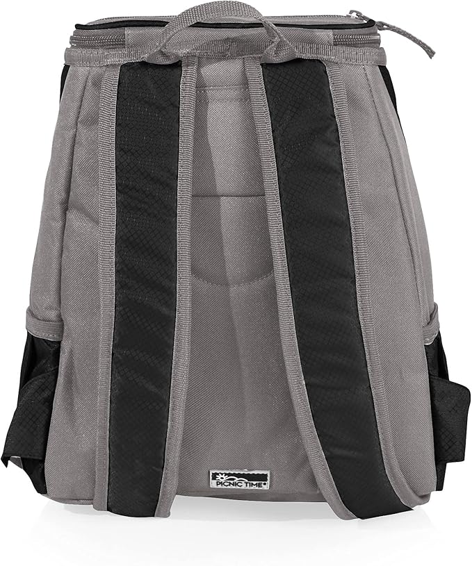 Picnic TIME Disney Lilo & Stitch PTX Backpack Cooler, Soft Cooler Backpack, Insulated Lunch Bag, (Black with Gray Accents)