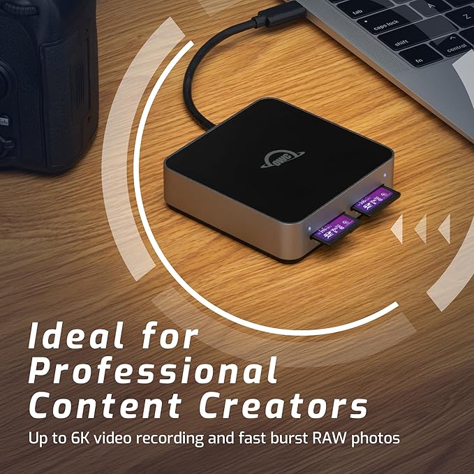 OWC Atlas Ultra 512GB SDXC UHS-II V90 Media Card