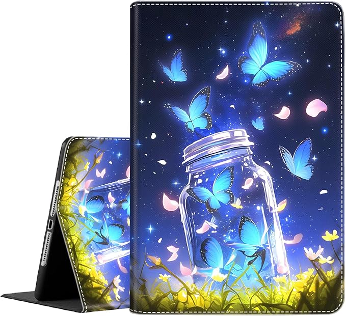Case for iPad 10th Generation (2022 Release) 10.9 Inch Durable Shockproof Protective Cover for New iPad 10th gen 10.9 2022 Elephant Sunflower