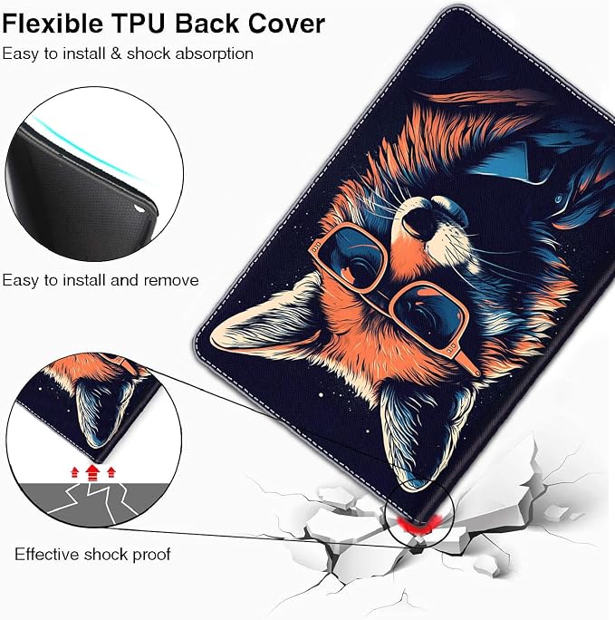 Case for iPad 10.2/10.5，iPad 9th/8th/7th Gen，for iPad 10.2 inch 2021/2020/2019/iPad Air 3rd Gen/Pro 10.5 - Slim Fit Standing Cover with Auto Sleep/Wake，Enchanted Forest 2
