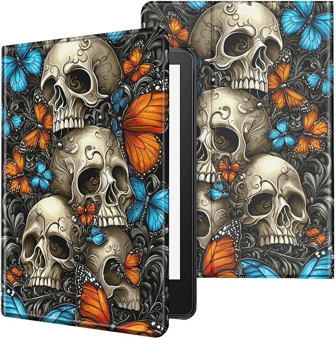 Case for All-New Kindle Paperwhite 12th Generation 7 inch 2024 &amp Kindle Colorsoft Signature Edition 2024 Lightweight Protective PU Leather Smart Stand Cover with Auto Wake Sleep - a Beautiful Gala