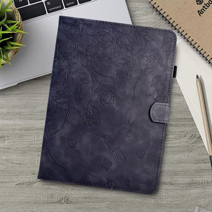 Case for Kindle Fire HD 10 &amp Fire HD 10 Plus 13th/11th Generation 2023 2021 | Synthetic Leather Flip Folio Stand Cover with Auto Wake/Sleep for Kindle Fire HD 10 &amp Fire HD 10 Plus Beach