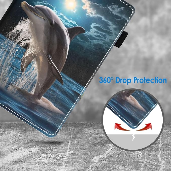 Case for Amazon Kindle Fire HD 10 Tablet 10.1 (9th/7th Generation 2019/2017 Release) Slim Folding Stand Folio Cover with Card Slot &amp Auto Wake/Sleep - African American Girl