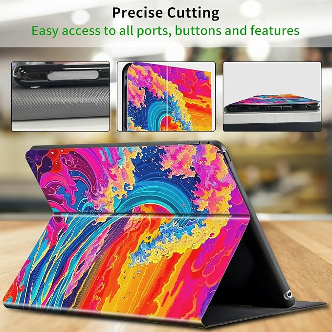 Case for All-New Kindle Paperwhite 12th Generation 7 inch 2024 &amp Kindle Colorsoft Signature Edition 2024 Lightweight Protective PU Leather Smart Stand Cover with Auto Wake Sleep - a Beautiful Gala