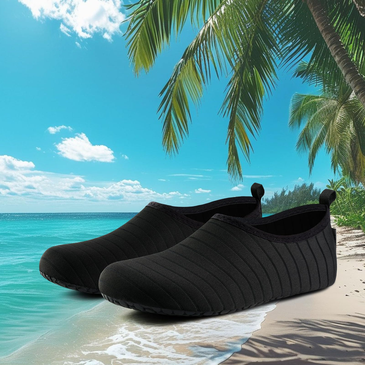 VIFUUR Water Sports Unisex Shoes Black - 7.5-8.5 W US / 6-7 M US (38-39)