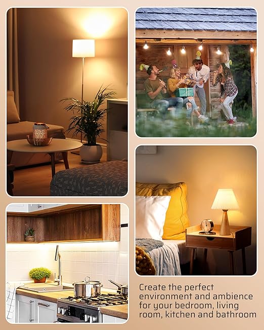 DEWENWILS 2 Pack Touch Dimmer Switch, Touch Pad Control with 3 Levels of Dimming, Dimmable LED/CFL Lights, and Incandescent Bulbs, Extension Cord, ETL Listed, White