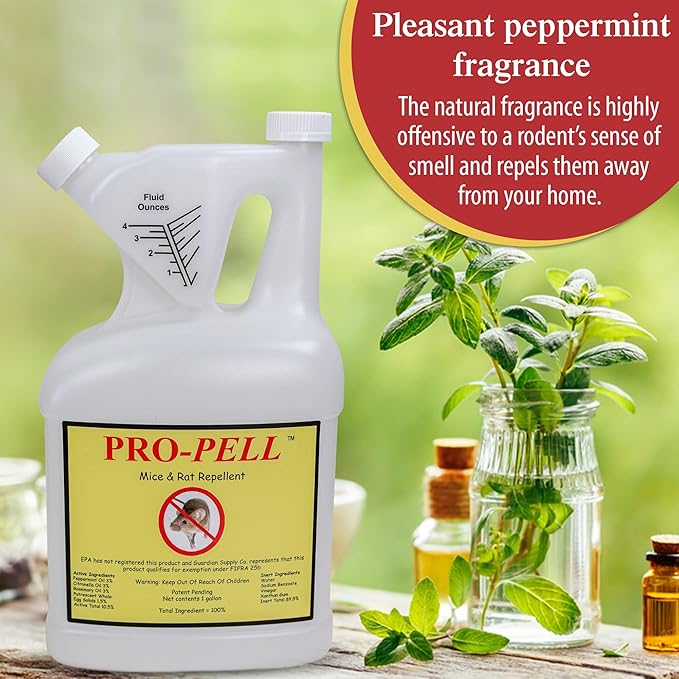 One Gallon Jug Rodent Repellent Makes 10 Gallons
