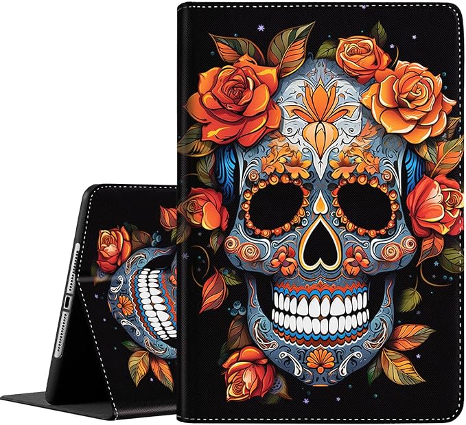 Case for iPad (A16) 11th Generation 11 Inch (2025) for iPad 10th Generation 10.9 Inch (2022) Slim Folding Stand Cover with Auto Wake/Sleep Watercolor Sea Turtle