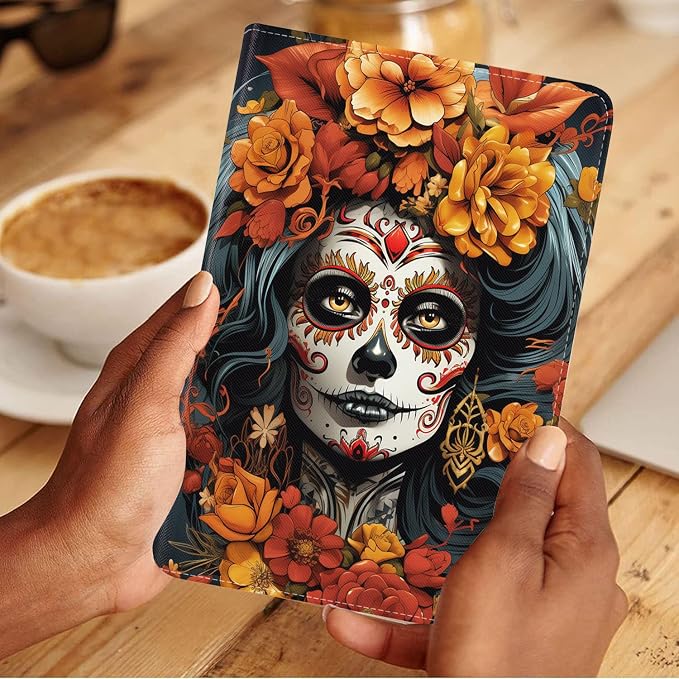 Case for Samsung Galaxy Tab A 8.0 2019 (SM-T290/T295/T297) Slim Lightweight PU Leather Stand Cover with Auto Wake/Sleep for Galaxy Tab A 8.0 Inch Abstract Watercolor Art Dogs