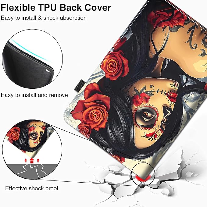 Case for Amazon Kindle Fire Max 11 Tablet (13th Generation 2023 Release) - Slim Fit Standing Cover with Auto Sleep/Wake for All-New Fire 11 Max Tablet Peach Blossom