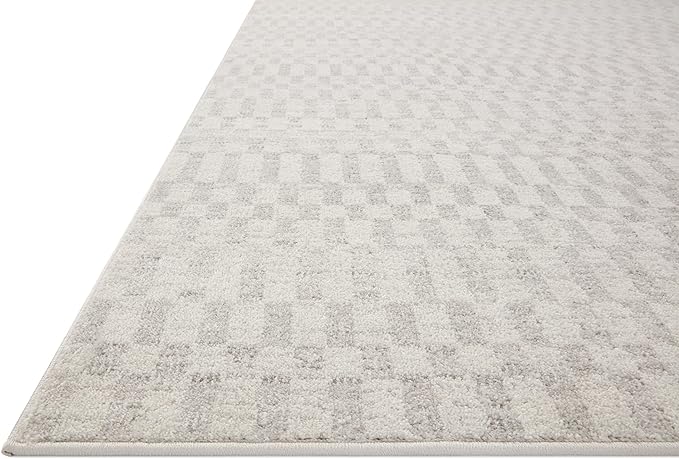Loloi Kamala Collection KAM-05 Ivory/Grey 2'-7" x 10'-0" Runner Rug