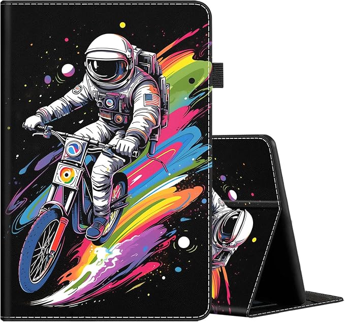 Case Cover for Amazon All-New Kindle Fire 7 Tablet (2022 Release-12th Generation) Latest Model 7 Slim Folding Stand Cover with Auto Wake/Sleep Dancing Skeleton in Mexican Costume