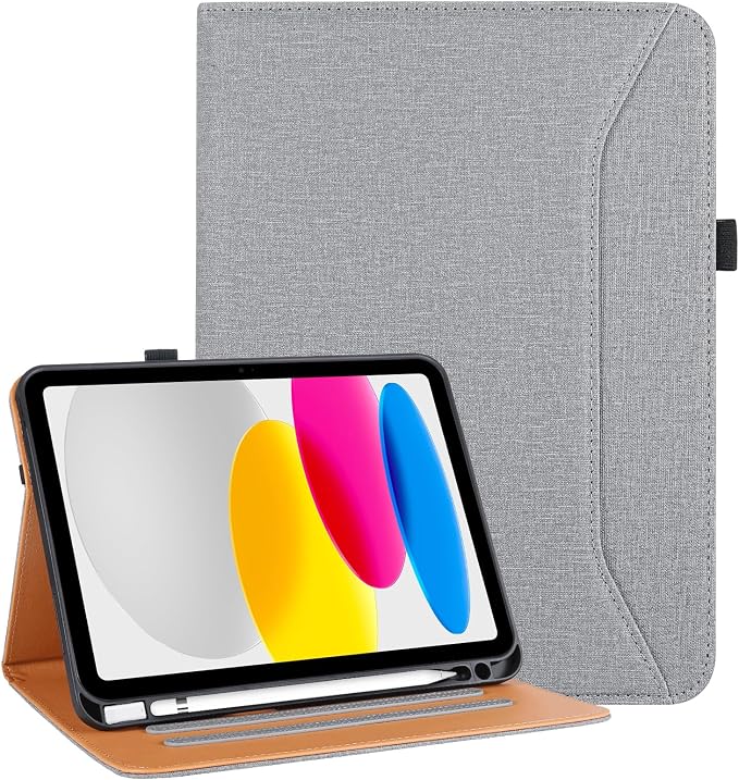 for iPad A16 Case 11 Inch 2025Cover for iPad 10th 11th Generation Case with Pencil HolderBlack
