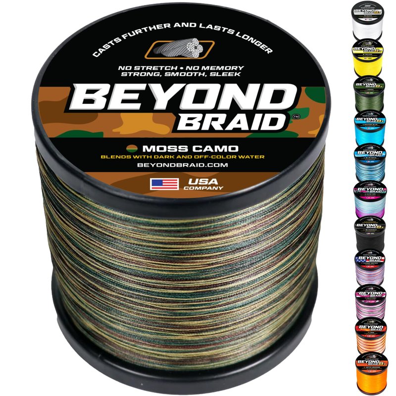 Beyond Braid Moss Camo 500 Yards 60lb
