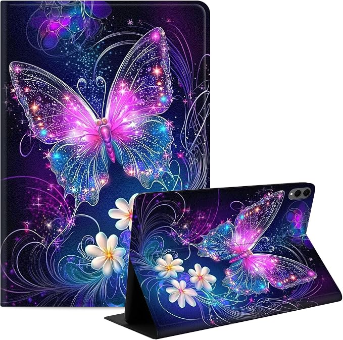 Case for Samsung Galaxy Tab A11 Plus 2026 &amp Galaxy Tab A9+ 11 Slim Smart Stand Cover with Auto Wake/Sleep Shockproof Protective Shell for Work &amp School Astronaut