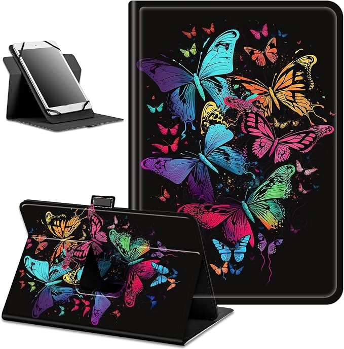 for Google Pixel Tablet Case 2023 Universal Tablet CaseSlim PU Leather Multi-Angle Viewing Cover with 360 Degree Rotatable Kickstand forPixel Tablet 2023 11-inchBlue Wolf