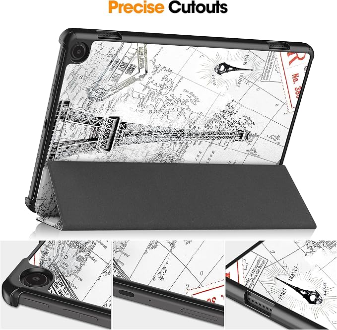 Gylint Case for Fire Max 11 Tablet Folding Folio Ultra-Thin PU Leather Stand Case Cover for Fire Max 11 2023 Release Draw