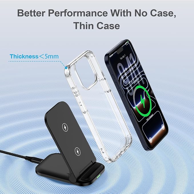 for Pixel 10A Wireless Charger Stand Fast Charging Desk for Google Pixel 10 | 15W Foldable Wireless Charger Pad cargador inalámbrico para Google Pixel 10 Pro Fold/10 Pro XL/9A/9 Pro XL/9A/8A/8XL/8/7/7