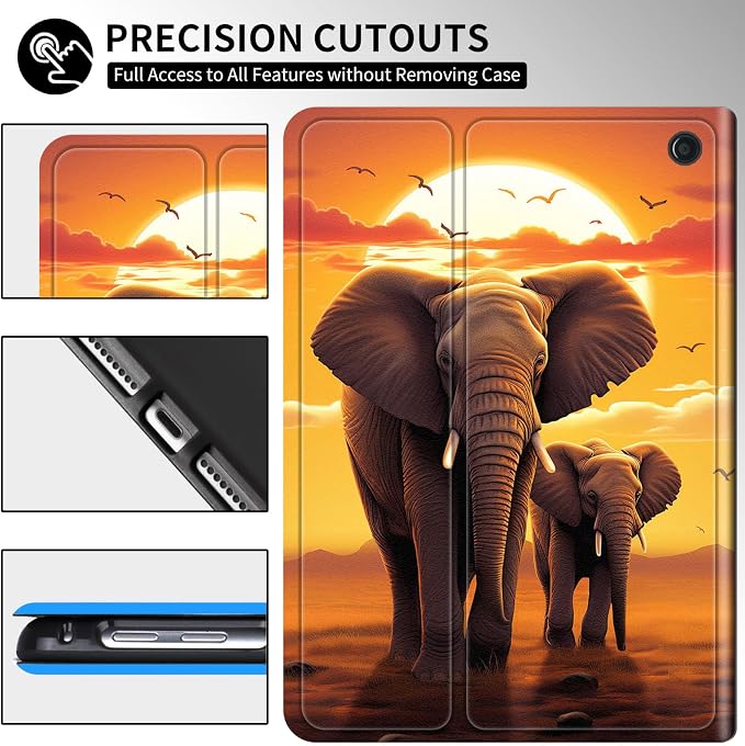 Case for All-New Amazon Kindle Fire HD 10 &amp 10 Plus 11th Generation 2021 Release 10.1 inchSlim Folding Stand Cover with Auto Wake/SleepAmerican Girls