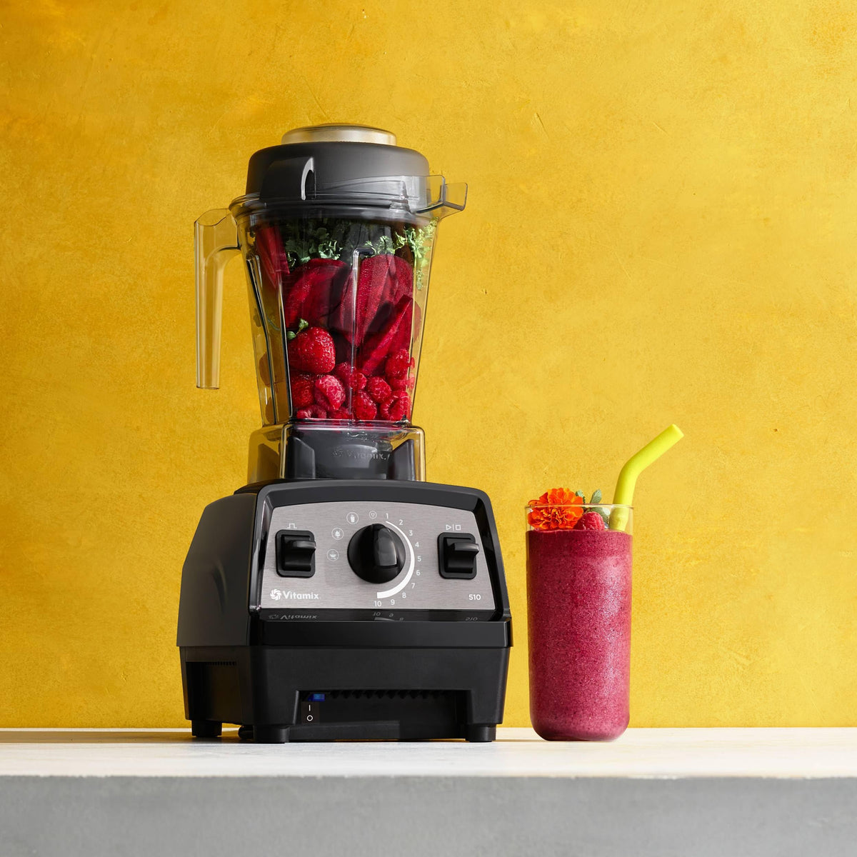 Vitamix Propel 510 Blender with Simply Smoothies Cookbook, 3 Preset Blending Programs, Professional-Grade, 48-oz Container, Slate
